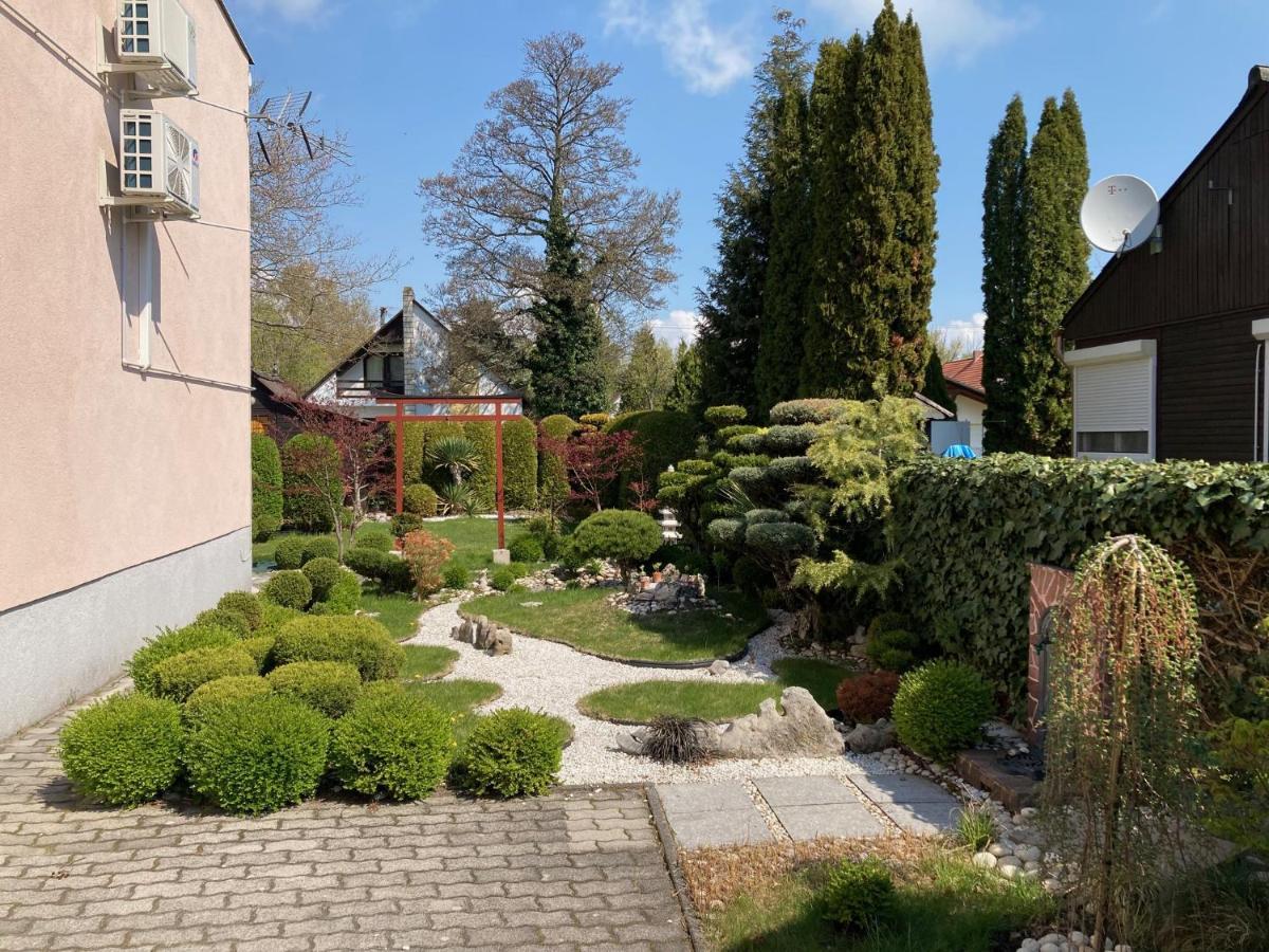 Nyaralo Japankerttel - Apartment With Japanese Garden Балатонмариафюрдё Экстерьер фото